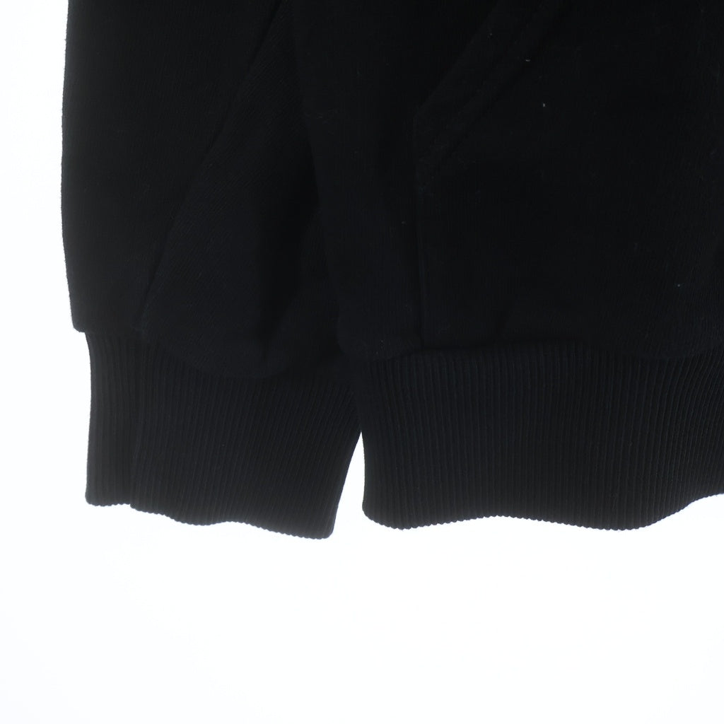 GIVENCHY(ジバンシィ) 19AW ダメージロゴプリント スウェットプルオーバーパーカー レディース ブラック BM70BS306C
