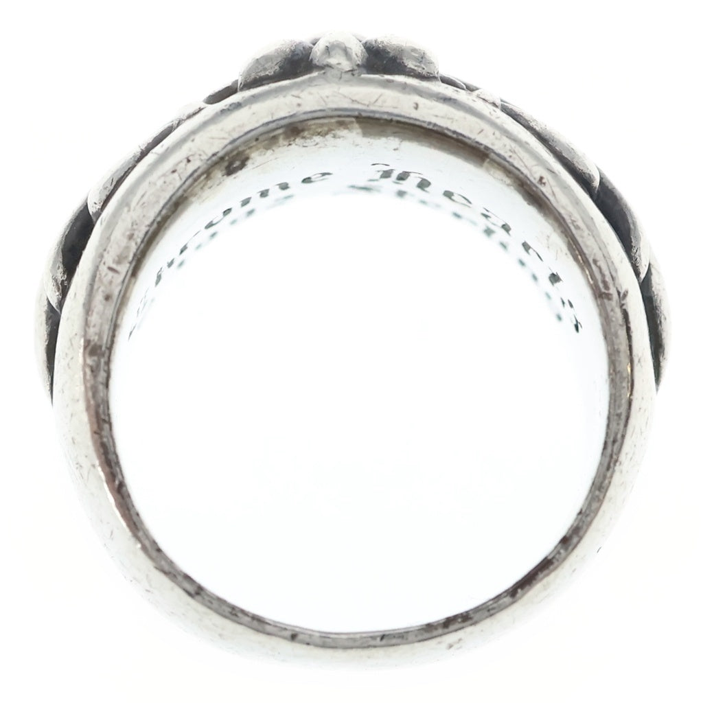 CHROME HEARTS(クロムハーツ) FLRL CRS フローラルクロス リング シルバー BCA346