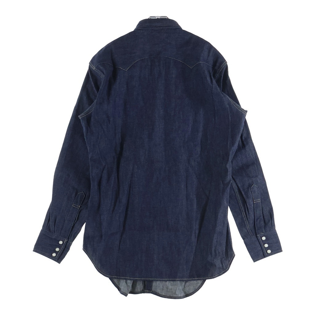 Levi's(リーバイス) 90'S デッドストック 復刻 ウエスタンデニムシャツ 長袖 ショートホーンタグ 7205-1018