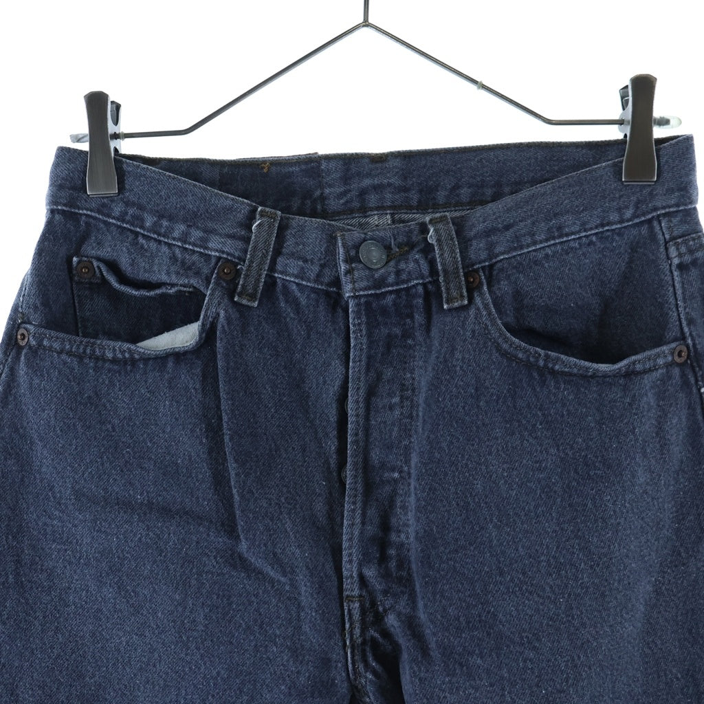 Levi's(リーバイス) 90'S 501-0658 先染めブラック デニムパンツ 97年製 ボタン裏532 ブラック