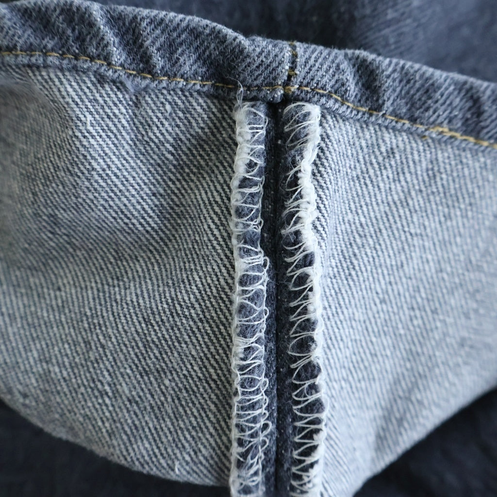 Levi's(リーバイス) 90'S 501-0658 先染めブラック デニムパンツ 97年製 ボタン裏532 ブラック