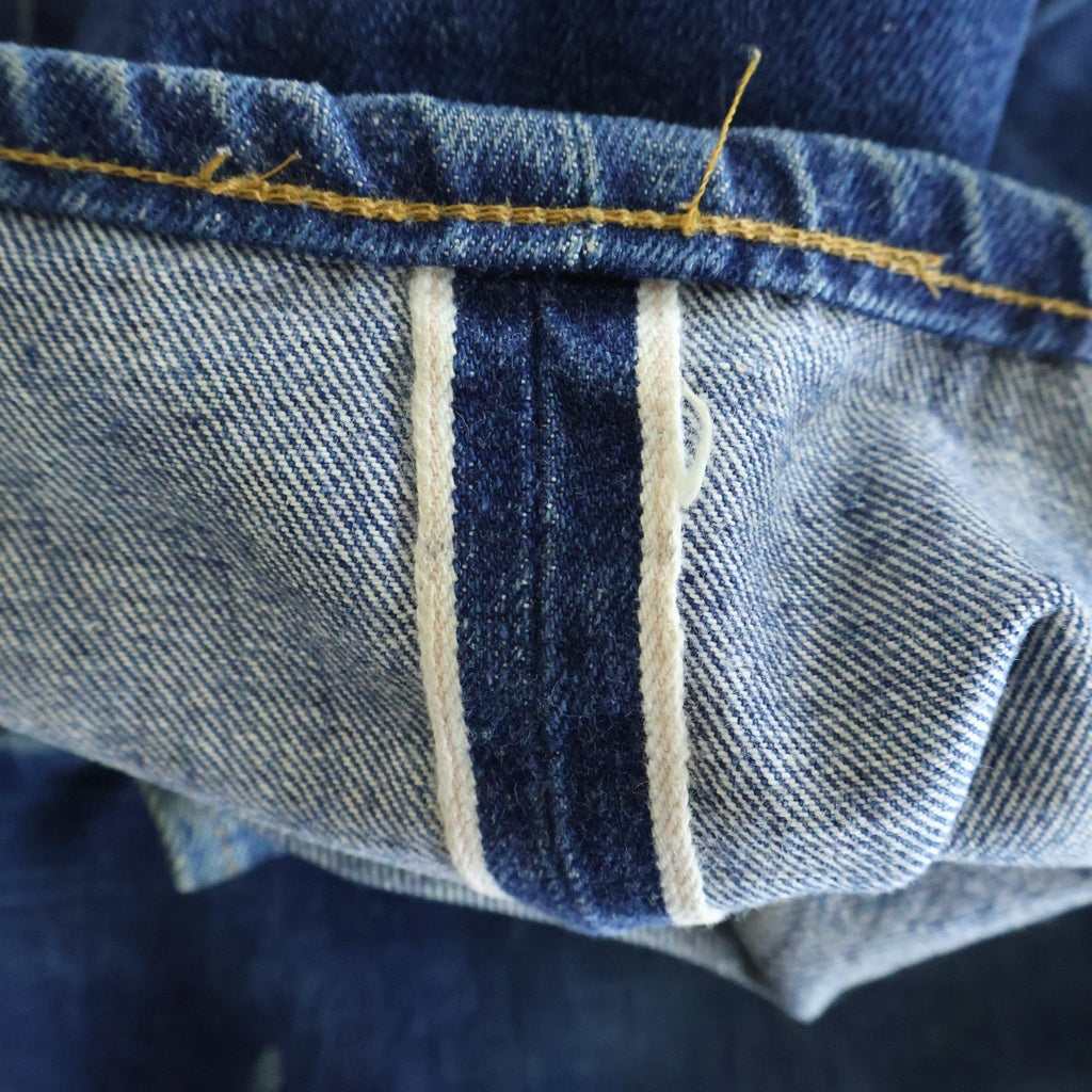 Levi's(リーバイス) 90'S 501 復刻 BIG E ボタン裏刻印555 バレンシア工場 デニムパンツ インディゴ 73043-3