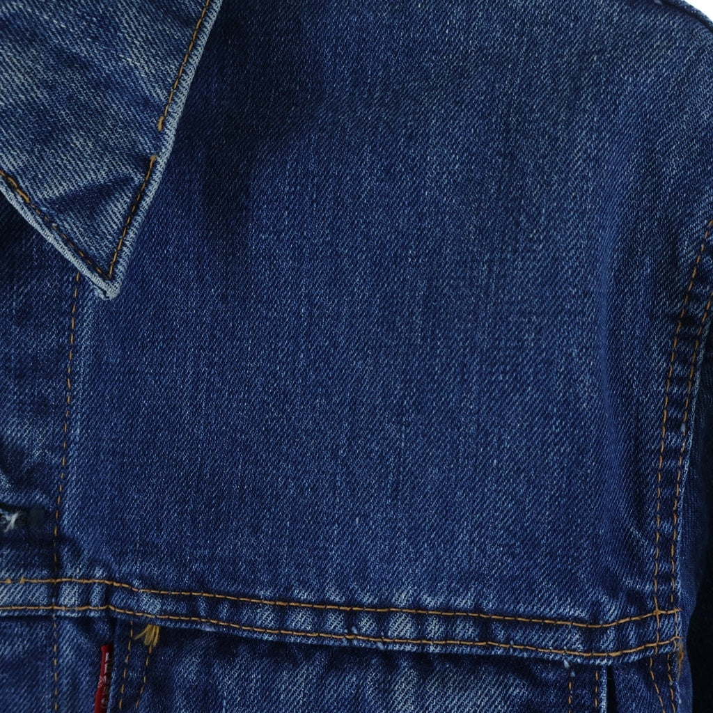 Levi's(リーバイス) 70'S VINTAGE 4th デニムジャケット 不均等BIG E ボタン裏526 インディゴ