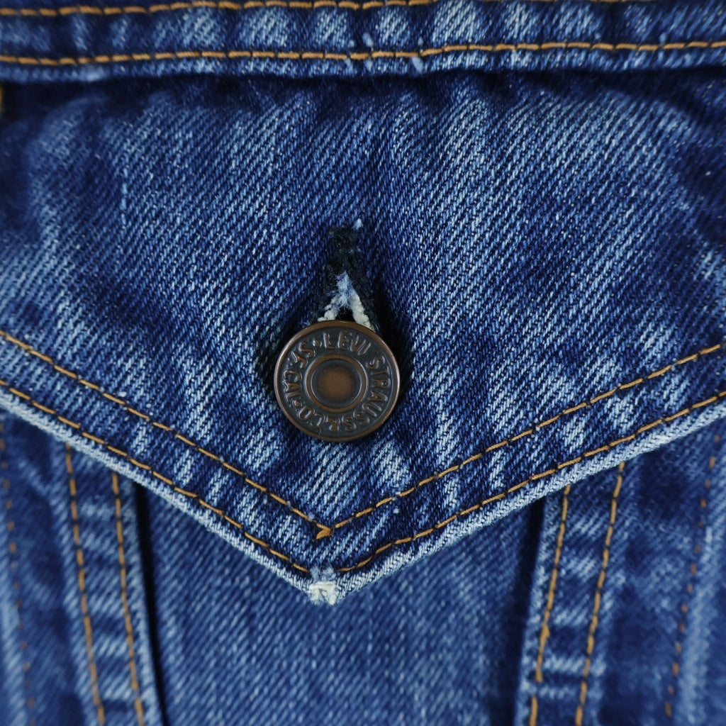 Levi's(リーバイス) 70'S VINTAGE 4th デニムジャケット 不均等BIG E ボタン裏526 インディゴ