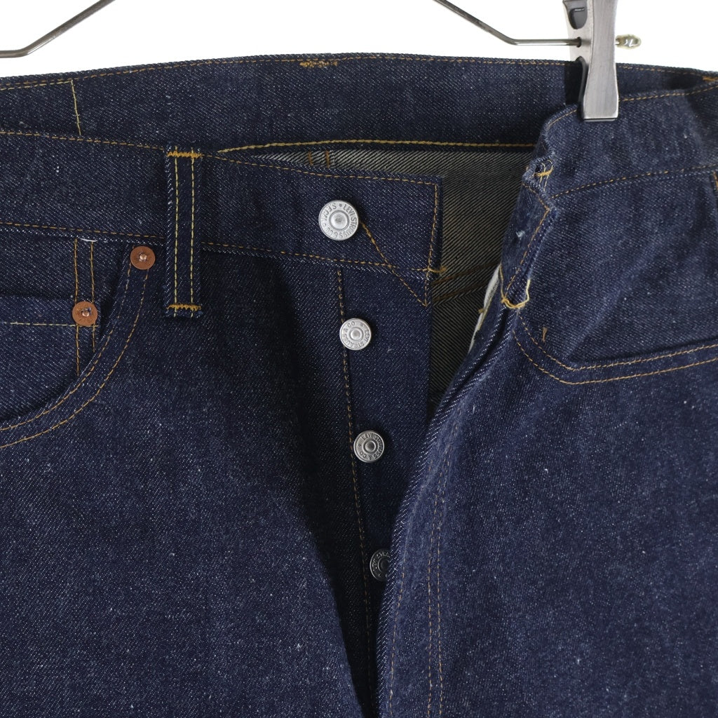 Levi's VINTAGE CLOTHING(リーバイス ビンテージ クロージング) 90'S デッドストック 501XX 1955年モデル デニムパンツ ボタン裏刻印555 バレンシア工場 96年製 初期 インディゴ