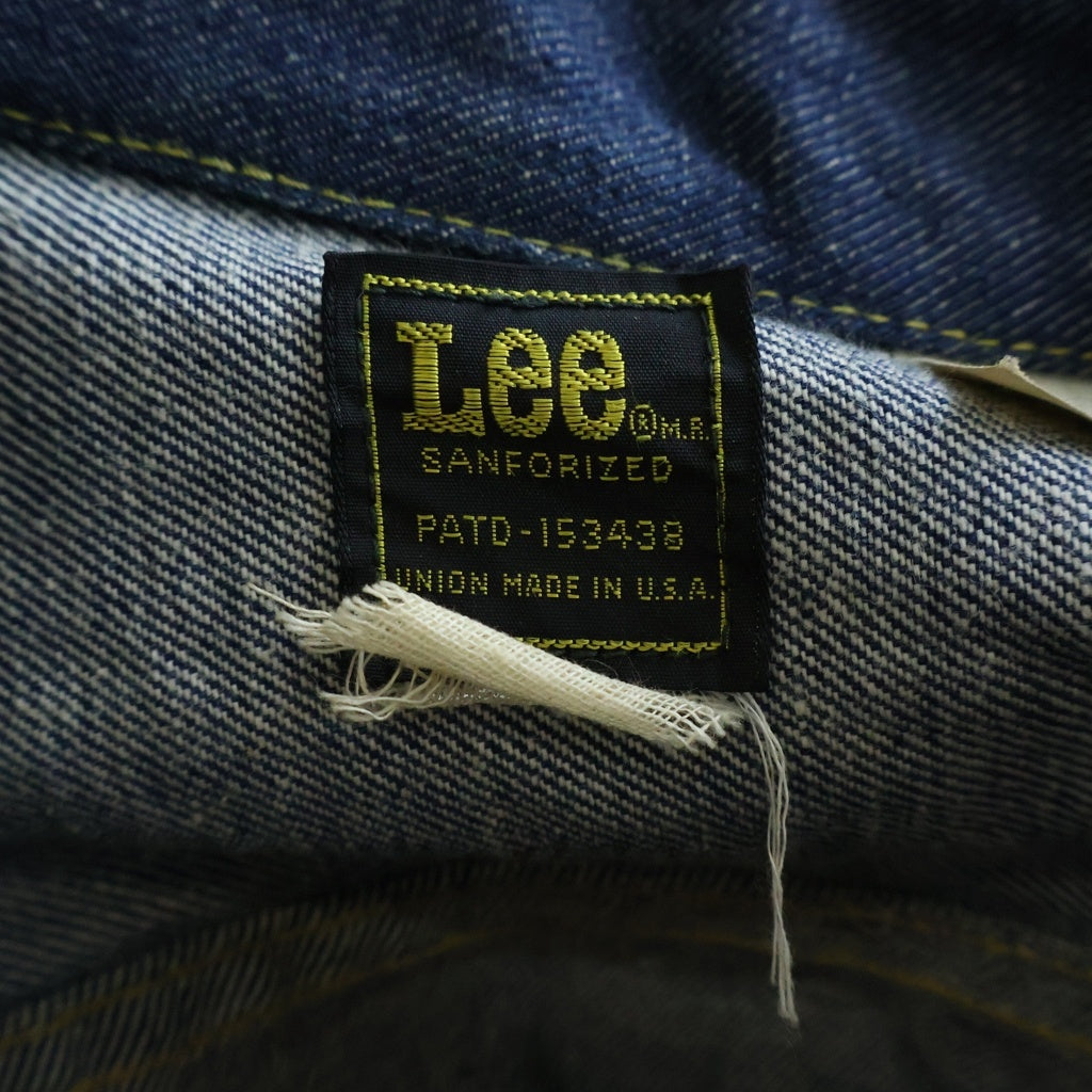 LEE(リー) 70～80'S 220J PATD-153438 デニムジャケット USA製 インディゴ