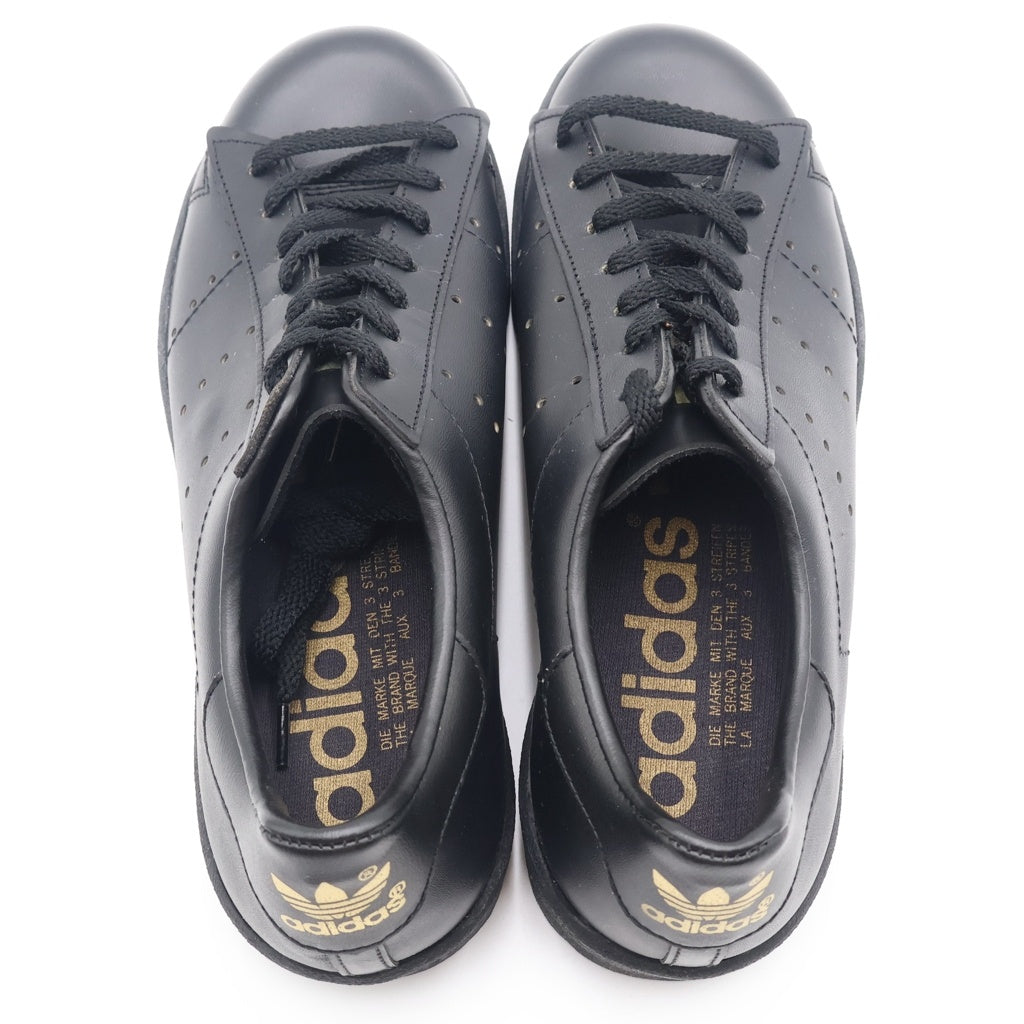 adidas(アディダス) 80'S デッドストック CENTURY AG3591 センチュリー レザー ローカットスニーカー ブラック/ゴールド US7/25cm