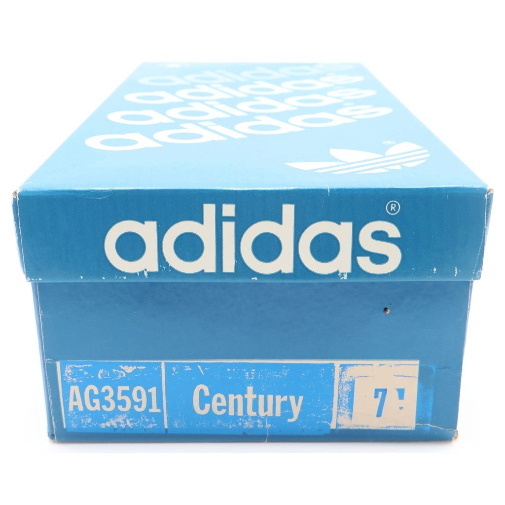 adidas(アディダス) 80'S デッドストック CENTURY AG3591 センチュリー レザー ローカットスニーカー ブラック/ゴールド US7/25cm