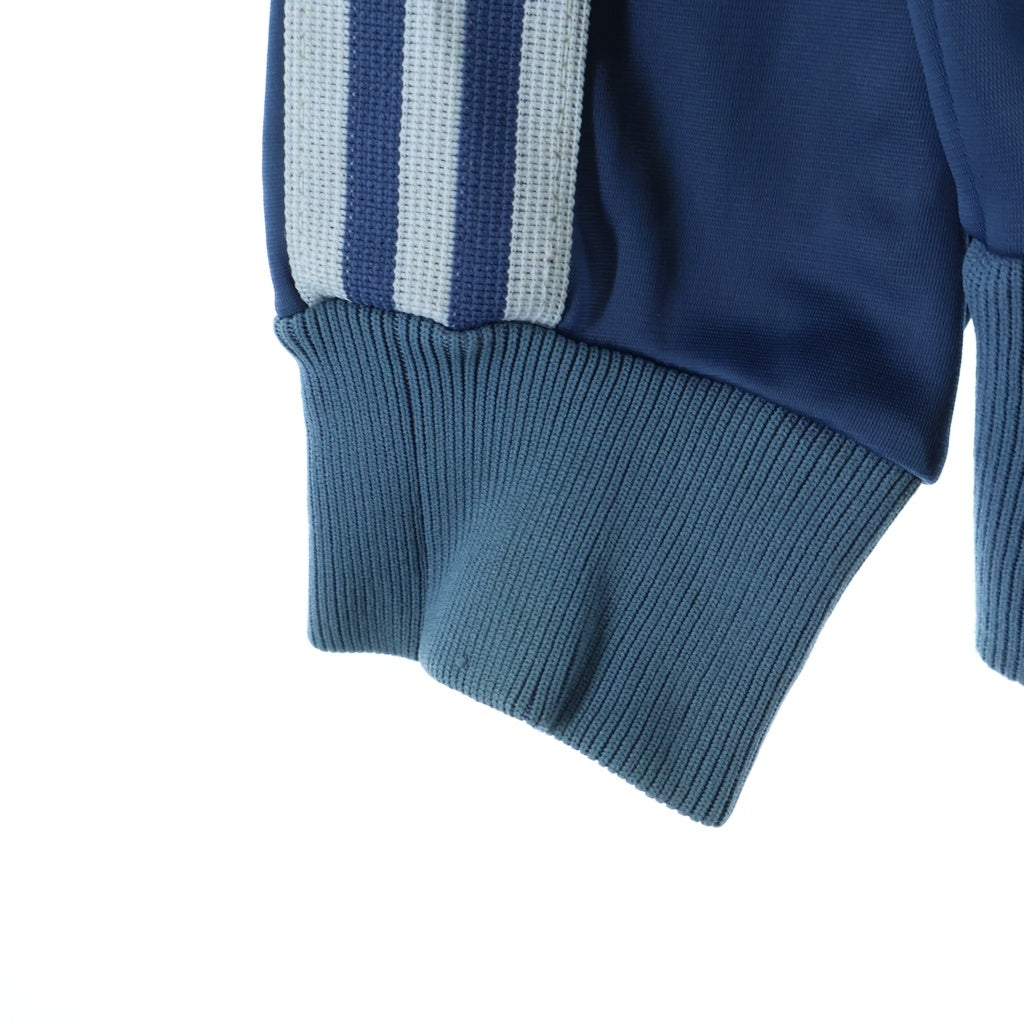 adidas(アディダス) 80'S トレフォイル刺繍ロゴ トラックジャケット ATPタグ ブルー