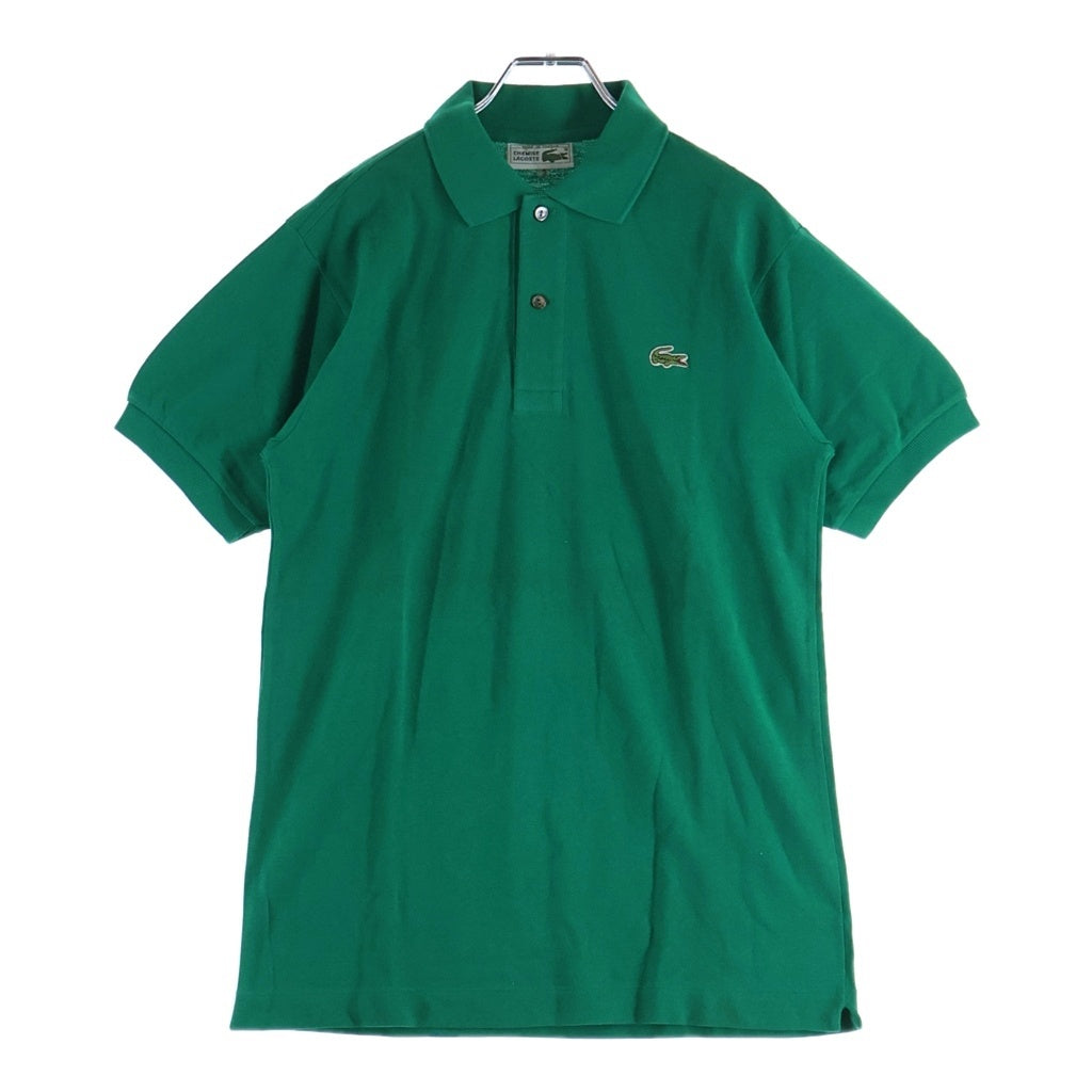 LACOSTE(ラコステ) 70'S デッドストック フランス製 半袖ポロシャツ グリーン L1212