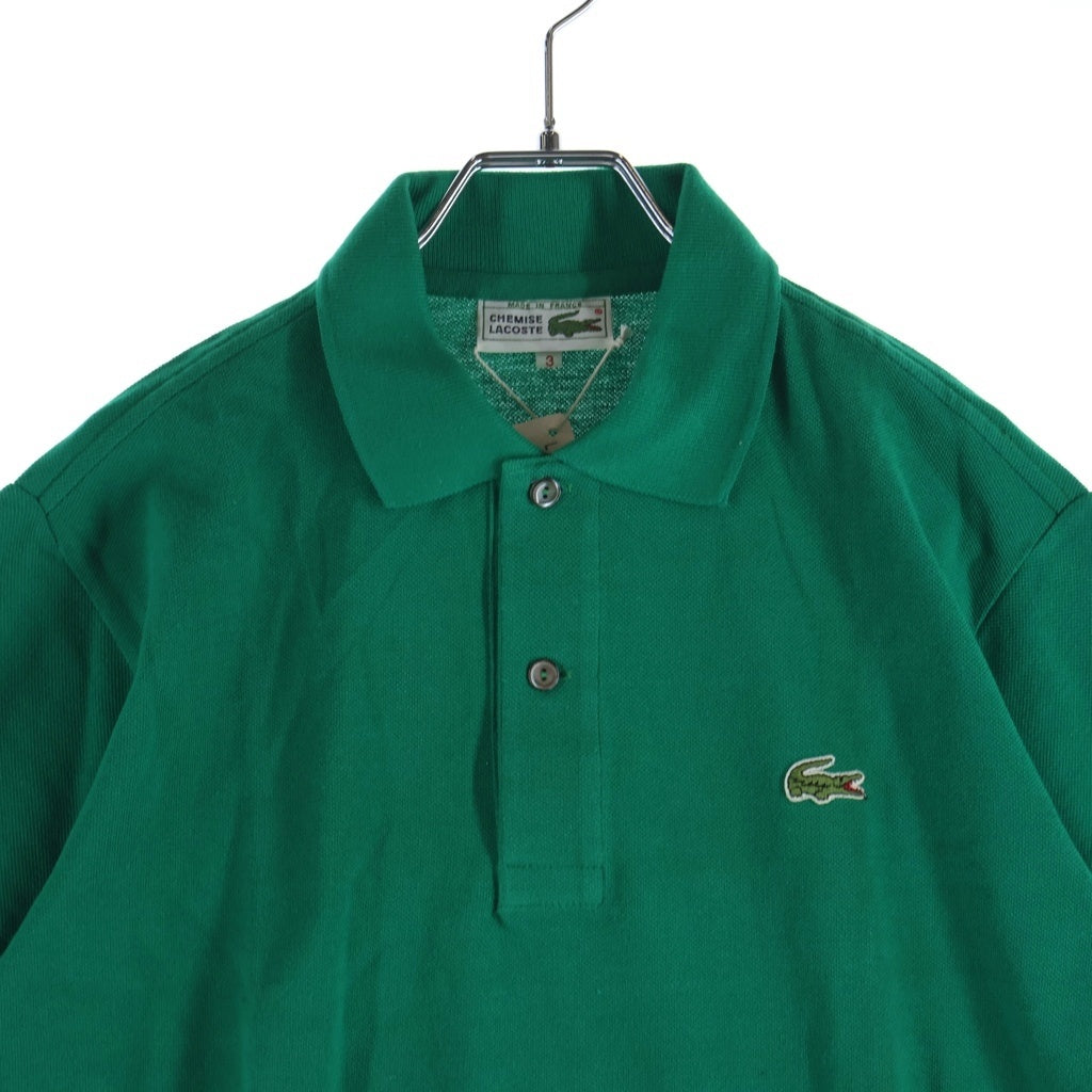 LACOSTE(ラコステ) 70'S デッドストック フランス製 半袖ポロシャツ