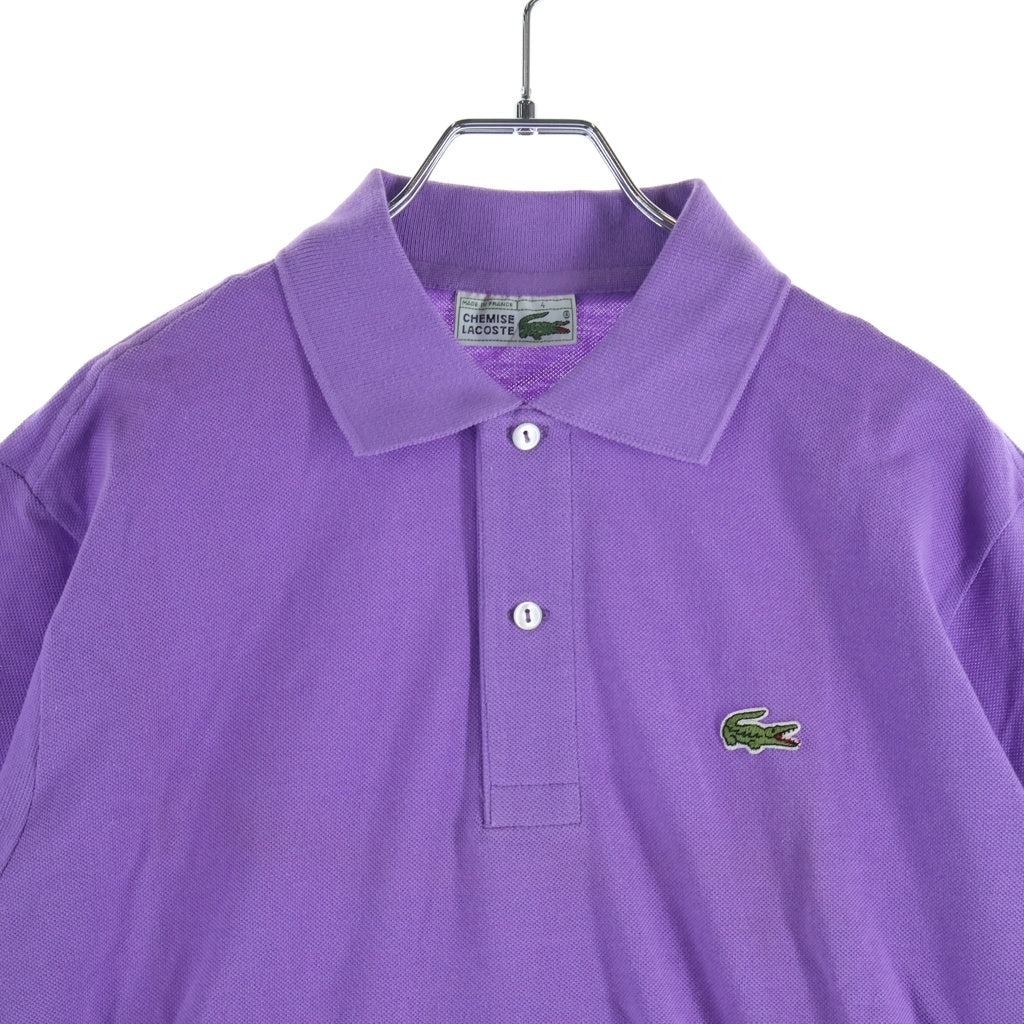 LACOSTE(ラコステ) 80'S デッドストック フランス製 半袖ポロシャツ