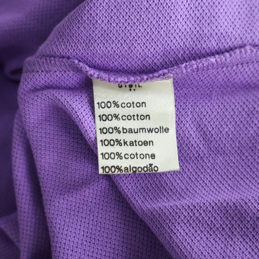 LACOSTE(ラコステ) 80'S デッドストック フランス製 半袖ポロシャツ パープル L1212