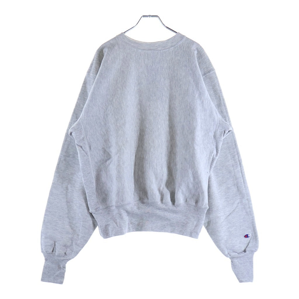 CHAMPION(チャンピオン) 90'S デッドストック リバースウィーブ スウェットシャツ トレーナー 目無し トリコ刺繍タグ メキシコ製 グレー C5-8888