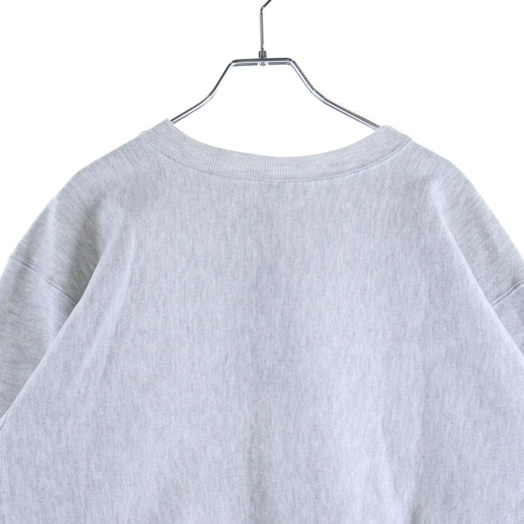 CHAMPION(チャンピオン) 90'S デッドストック リバースウィーブ スウェットシャツ トレーナー 目無し トリコ刺繍タグ メキシコ製 グレー C5-8888