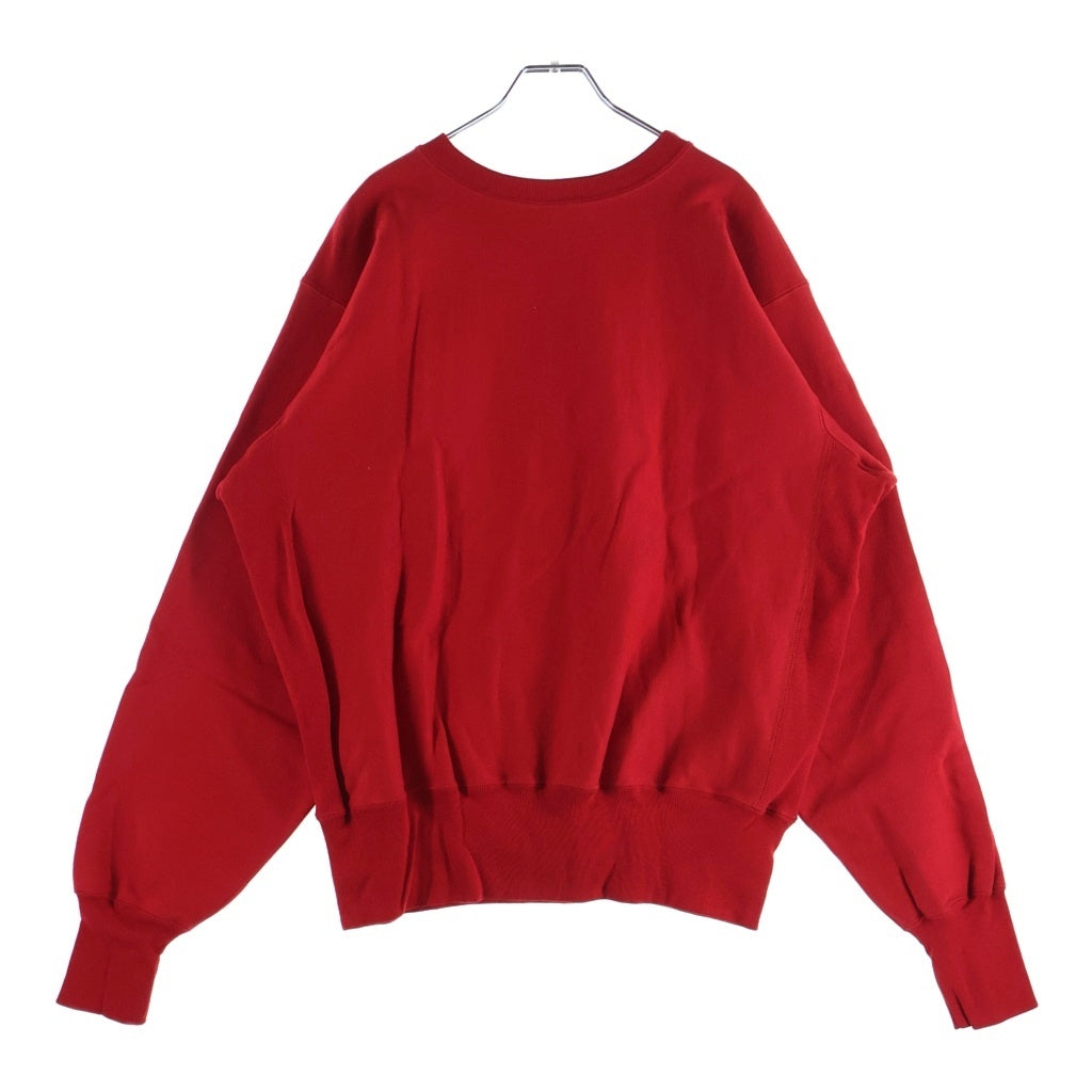 CHAMPION(チャンピオン) 90'S デッドストック リバースウィーブ スウェットシャツ トレーナー 目無し トリコ刺繍タグ メキシコ製 レッド C5-8888