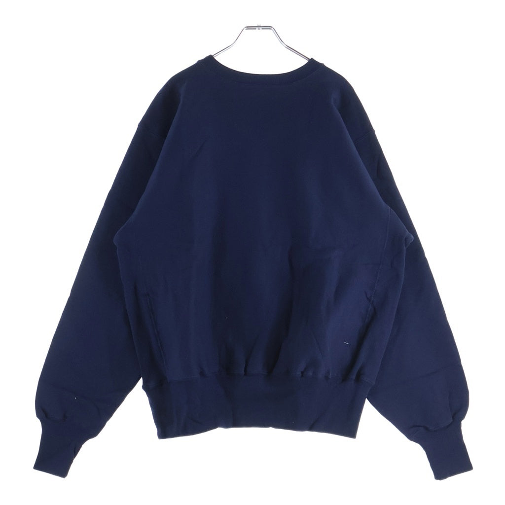 CHAMPION(チャンピオン) 90'S デッドストック リバースウィーブ スウェットシャツ トレーナー 目無し トリコ刺繍タグ メキシコ製 ネイビー C5-8888