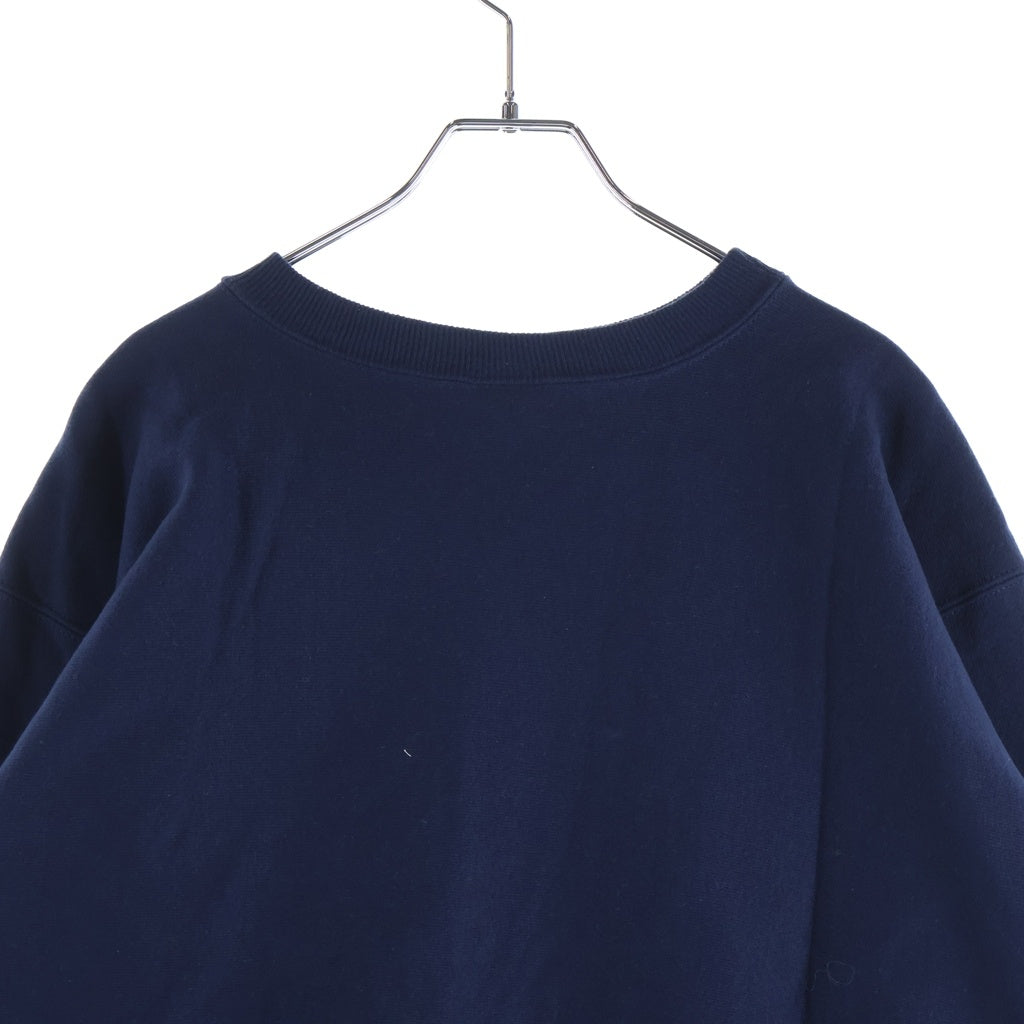 CHAMPION(チャンピオン) 90'S デッドストック リバースウィーブ スウェットシャツ トレーナー 目無し トリコ刺繍タグ メキシコ製 ネイビー C5-8888