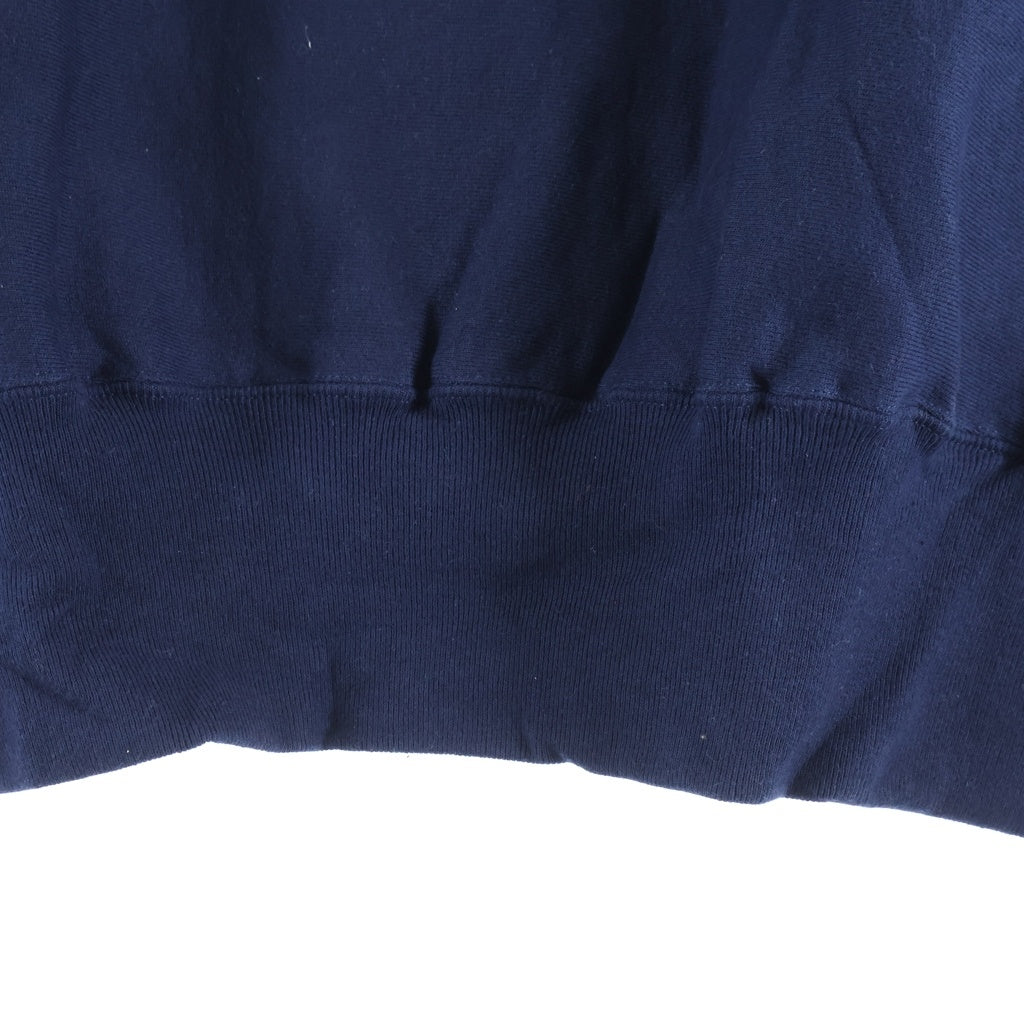 CHAMPION(チャンピオン) 90'S デッドストック リバースウィーブ スウェットシャツ トレーナー 目無し トリコ刺繍タグ メキシコ製 ネイビー C5-8888