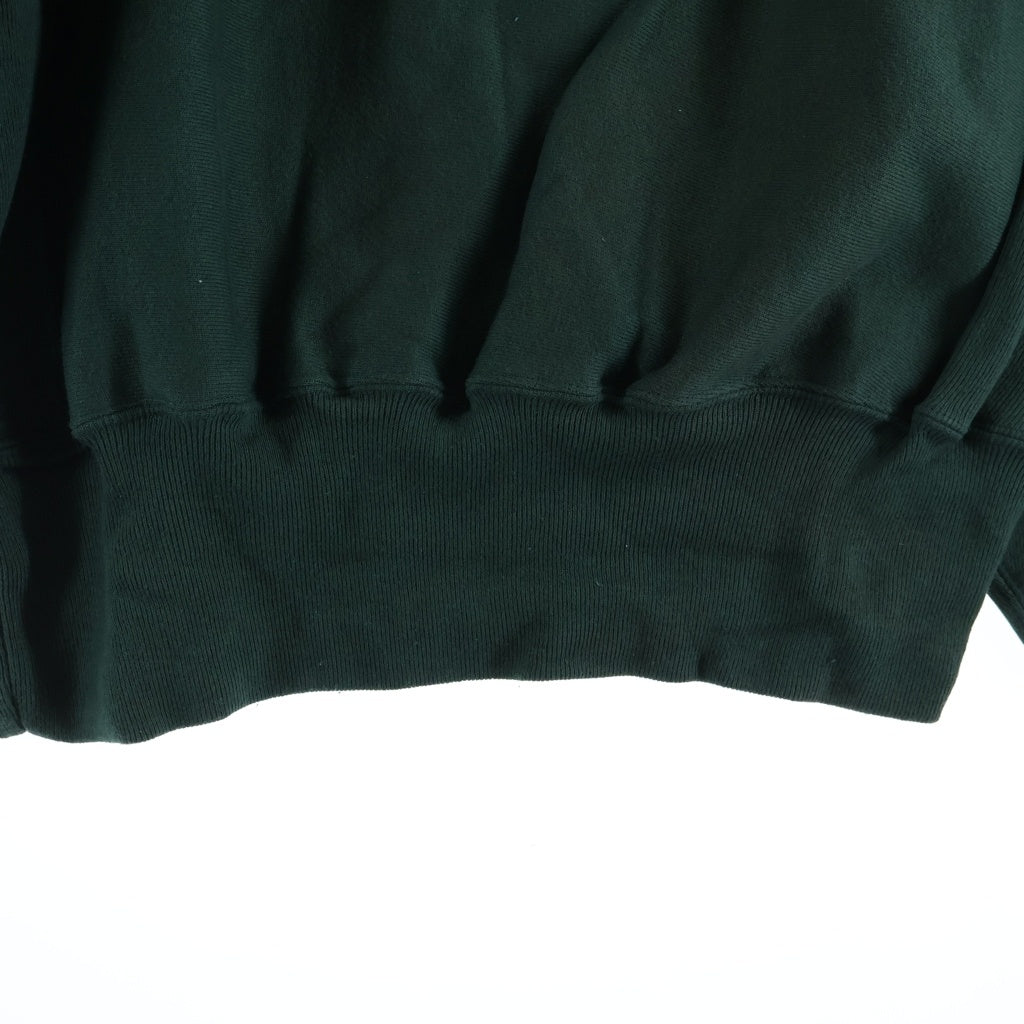 CHAMPION(チャンピオン) 90'S デッドストック リバースウィーブ スウェットシャツ トレーナー 目無し トリコ刺繍タグ メキシコ製 グリーン C5-8888