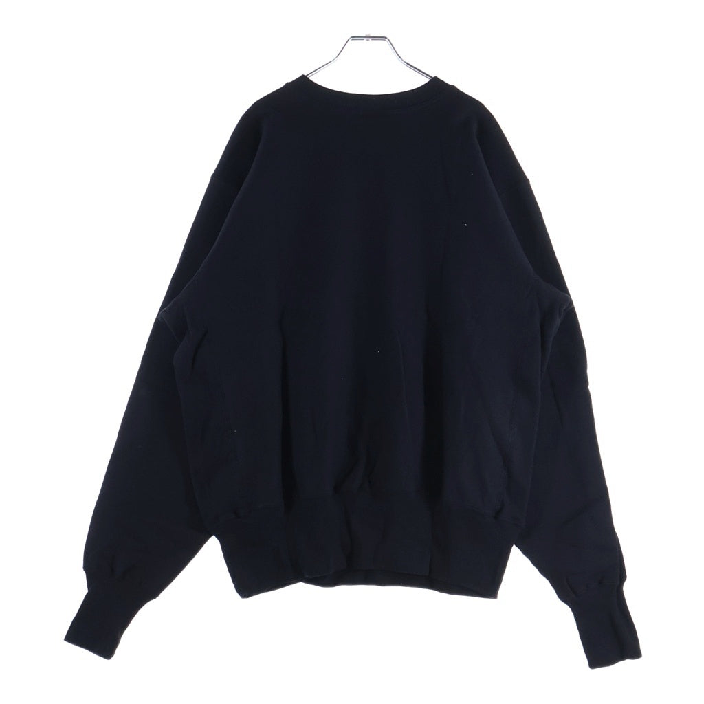 CHAMPION(チャンピオン) 90'S デッドストック リバースウィーブ スウェットシャツ トレーナー 目有り トリコ刺繍タグ メキシコ製 ブラック C5-7023