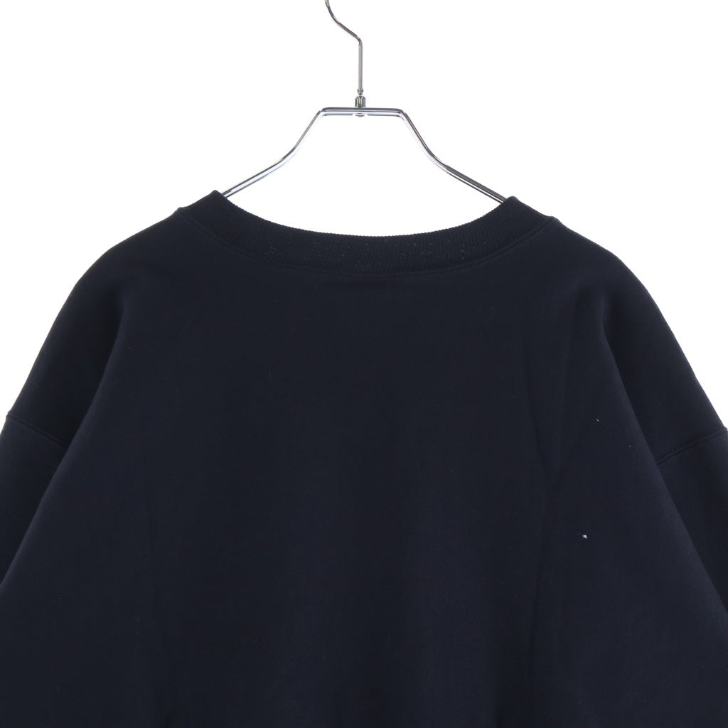 CHAMPION(チャンピオン) 90'S デッドストック リバースウィーブ スウェットシャツ トレーナー 目有り トリコ刺繍タグ メキシコ製 ブラック C5-7023