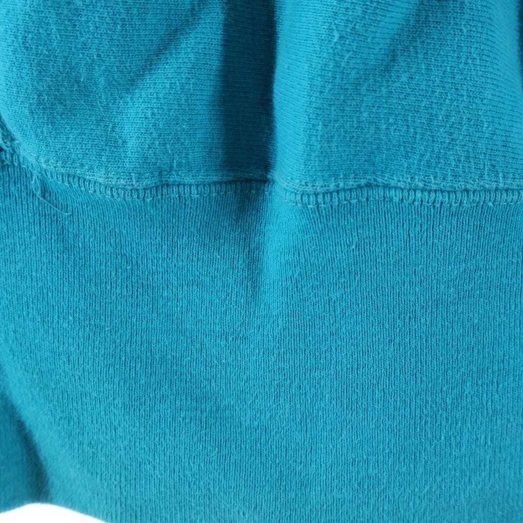 CHAMPION(チャンピオン) 90'S リバースウィーブ スウェットクルーネックシャツ トレーナー 目有り トリコ刺繍タグ USA製 ライトブルー