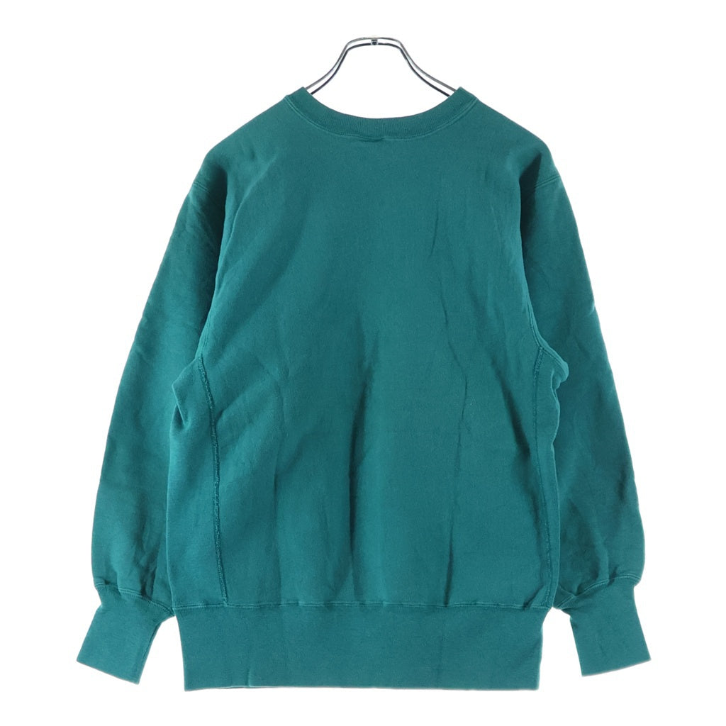 CHAMPION(チャンピオン) 90'S リバースウィーブ スウェットクルーネックシャツ トレーナー 目有り トリコ刺繍タグ USA製 グリーン