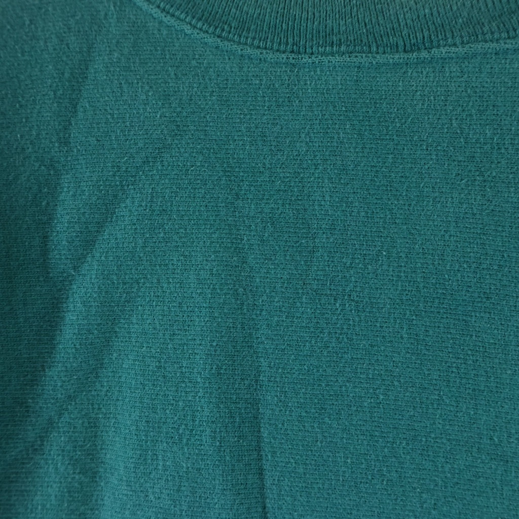 CHAMPION(チャンピオン) 90'S リバースウィーブ スウェットクルーネックシャツ トレーナー 目有り トリコ刺繍タグ USA製 グリーン