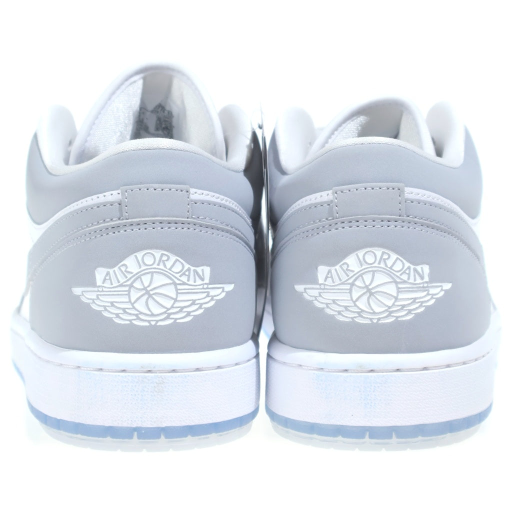 NIKE(ナイキ) WMNS AIR JORDAN 1 LOW WOLF GREY DC0774-105 ウィメンズ エアジョーダン1 ローカットスニーカー ホワイト/グレー US W12/29cm レディース