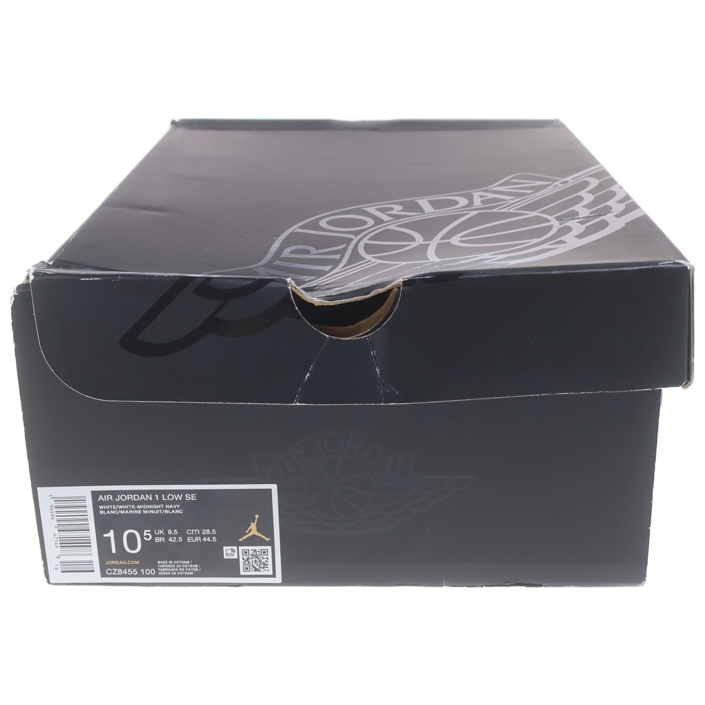 NIKE(ナイキ) AIR JORDAN 1 LOW SE WASHED DENIM CZ8455-100 エアジョーダン1 SE ウォッシュドデニム ローカットスニーカー インディゴ/ホワイト US10.5/28.5cm