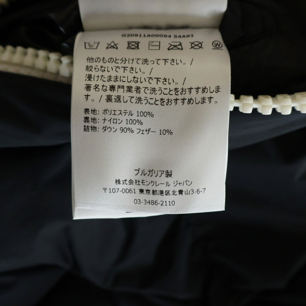 MONCLER(モンクレール) 21AW IDIL GUIBBOTTO アイディール フーデットダウンジャケット ブラック G20911A00094