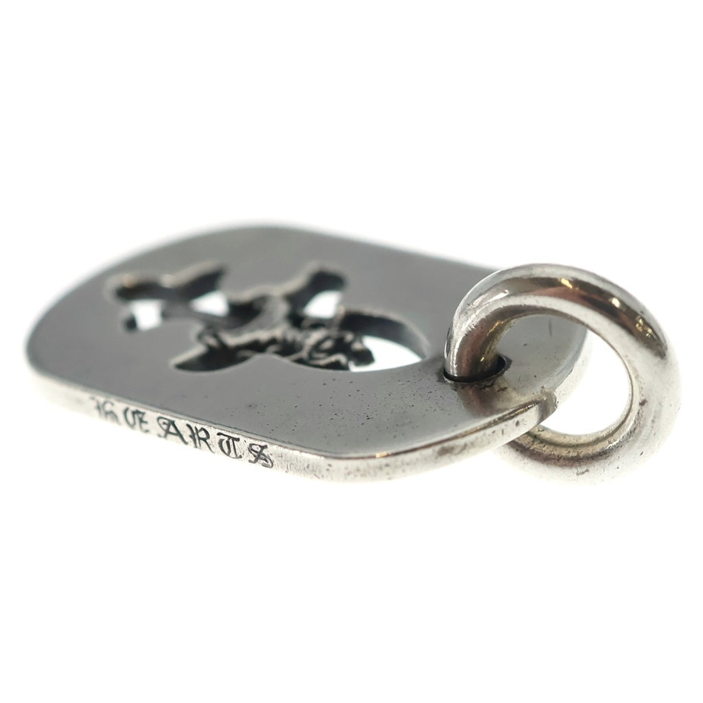 CHROME HEARTS(クロムハーツ) D TAG SML FLE DAG フレアダガードッグタグ スモールドッグタグ ネックレストップ シルバー