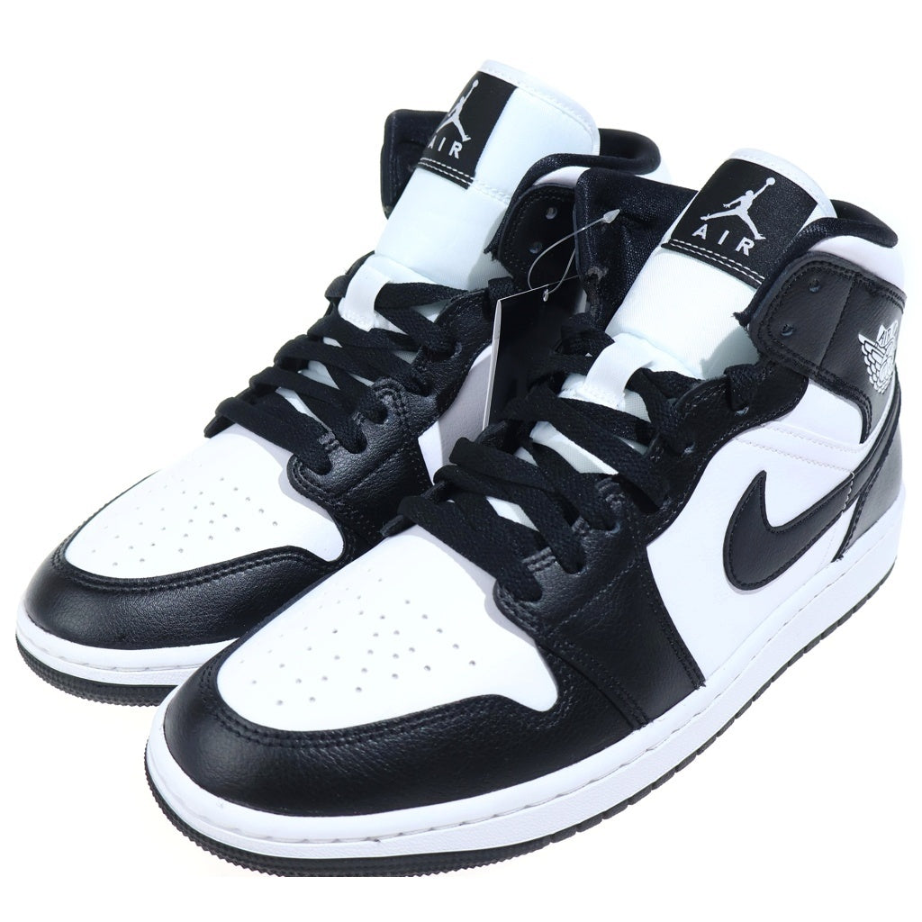 NIKE(ナイキ) WMNS AIR JORDAN 1 MID DV0991-101 ウィメンズ エアジョーダン1 ミッド ブラック/ホワイト US10.5/27.5cm