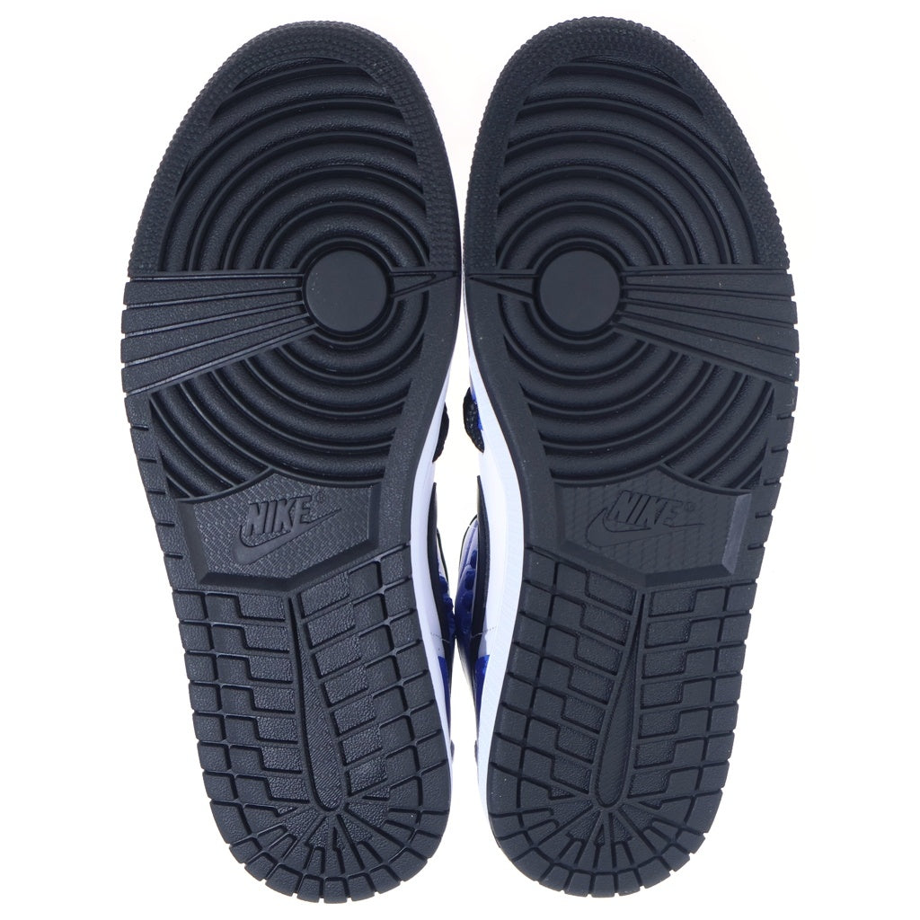 NIKE(ナイキ) WMNS AIR JORDAN 1 MID Sister Hood CV0152-401 エアジョーダン 1 ミッド シフターフッド ミドルカットスニーカーシューズ ブルー/ホワイト US10.5/27.5cm
