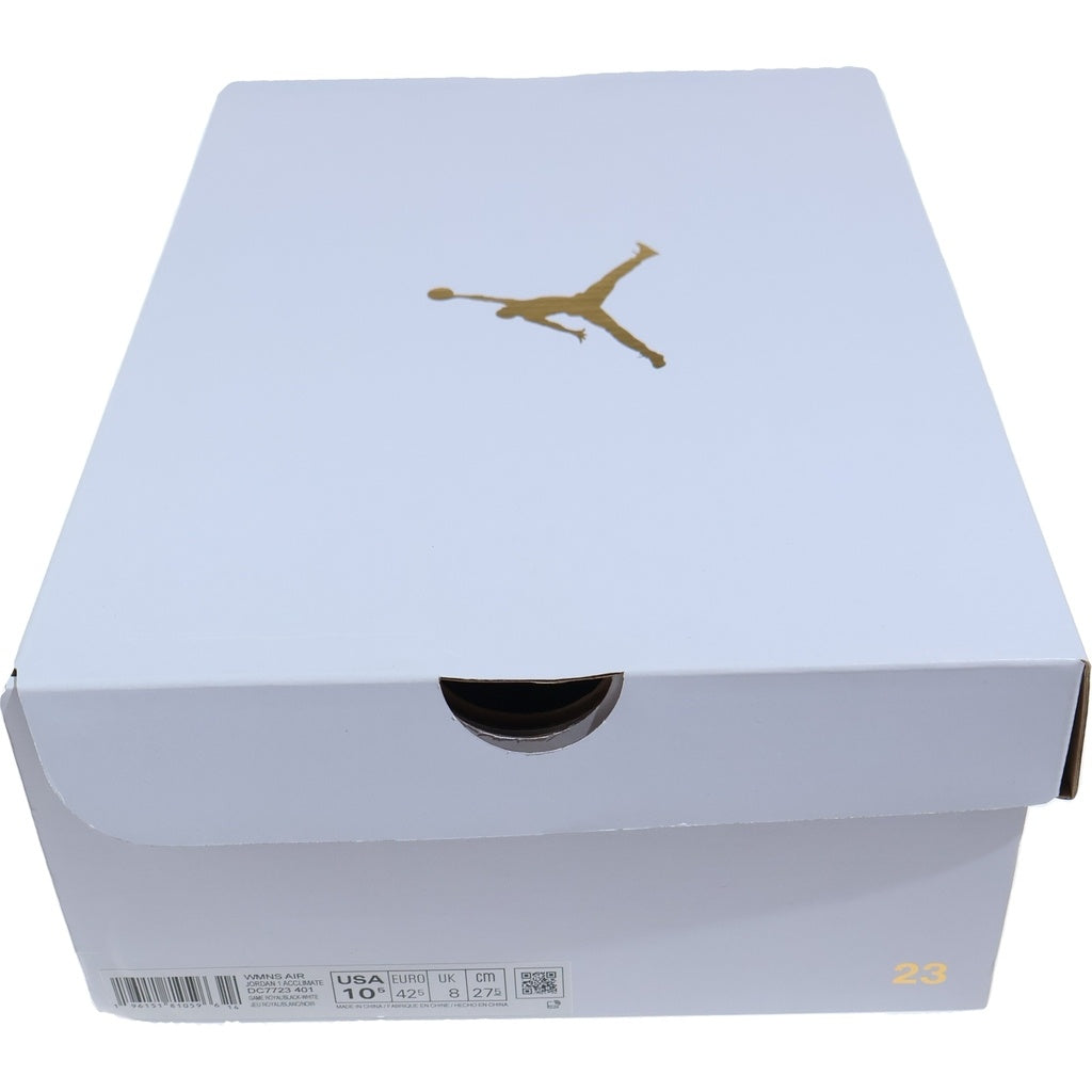 NIKE(ナイキ) WMNS AIR JORDAN 1 ACCLIMATE Royal Toe DC7723-401 エアジョーダン 1 ハイ アクリメイト ロイヤルトゥ ハイカットスニーカー US10.5/27.5cm