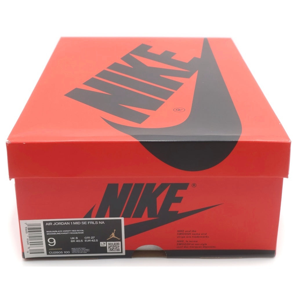 NIKE(ナイキ) ×Blue The Great Air Jordan 1 Mid CU2805-100 ブルー ザ グリート エアジョーダン1 ミッド ミドルカットスニーカー シューズ マルチ US9/27cm