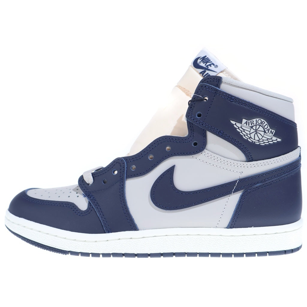NIKE(ナイキ) AIR JORDAN 1 HI 85 Georgetown BQ4422-400 エアジョーダン1 ハイ 85 ジョージタウン ハイカットスニーカーシューズ グレー/ネイビー US9/27cm