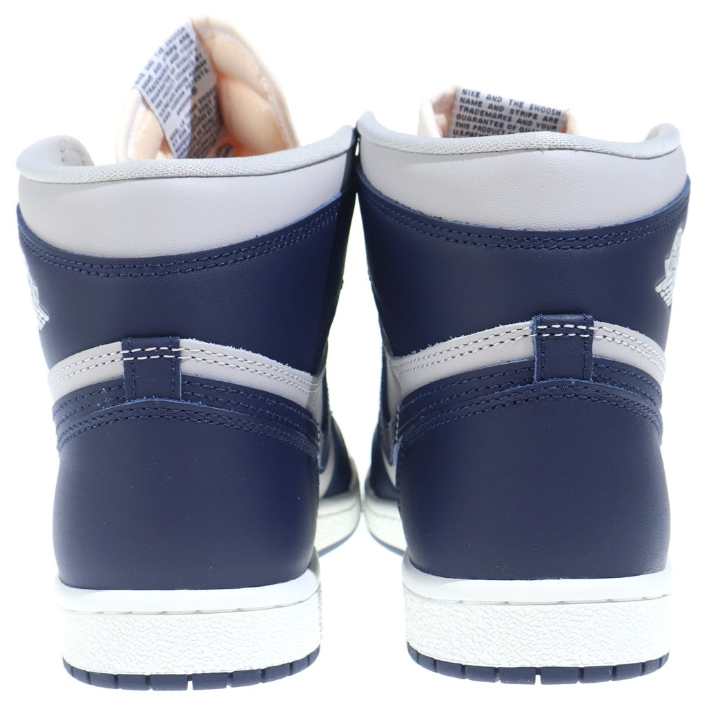 NIKE(ナイキ) AIR JORDAN 1 HI 85 Georgetown BQ4422-400 エアジョーダン1 ハイ 85 ジョージタウン ハイカットスニーカーシューズ グレー/ネイビー US9/27cm