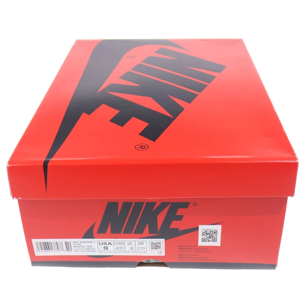 NIKE(ナイキ) AIR JORDAN 1 HI 85 Georgetown BQ4422-400 エアジョーダン1 ハイ 85 ジョージタウン ハイカットスニーカーシューズ グレー/ネイビー US9/27cm