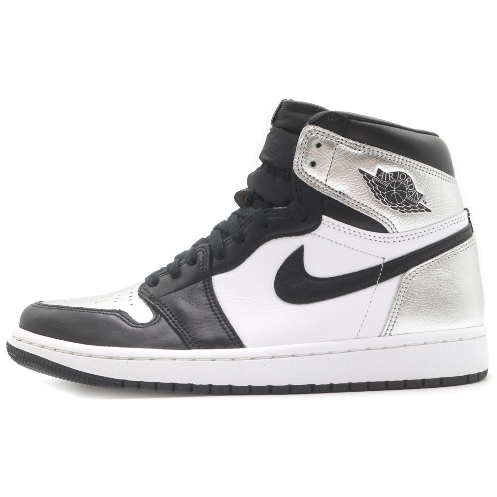 NIKE(ナイキ) WMNS AIR JORDAN 1 HIGH OG Silver Toe CD0461-001 ウィメンズ エアジョーダン 1 ハイ シルバートゥ ハイカットスニーカーシューズ シルバー/ブラック US10/27cm