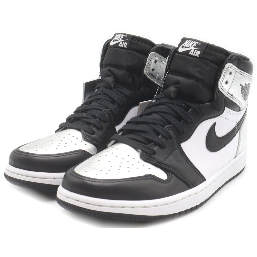 NIKE(ナイキ) WMNS AIR JORDAN 1 HIGH OG Silver Toe CD0461-001 ウィメンズ エアジョーダン 1 ハイ シルバートゥ ハイカットスニーカーシューズ シルバー/ブラック US10/27cm