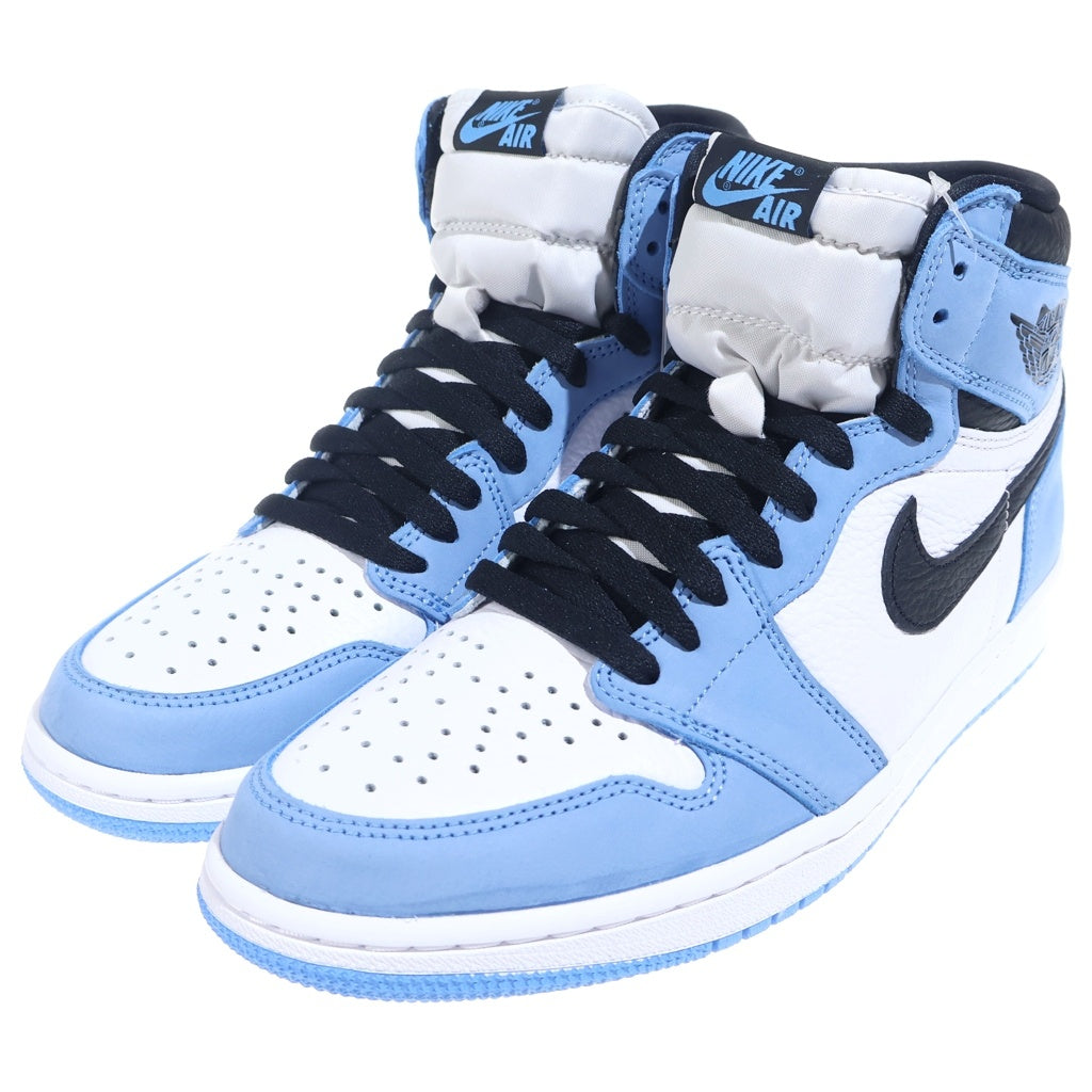 NIKE(ナイキ) AIR JORDAN 1 HIGH OG University Blue 555088-134 エアジョーダン1 ハイ ユニバーシティーブルー ハイカットスニーカーシューズ ブルー/ホワイト US9/27cm