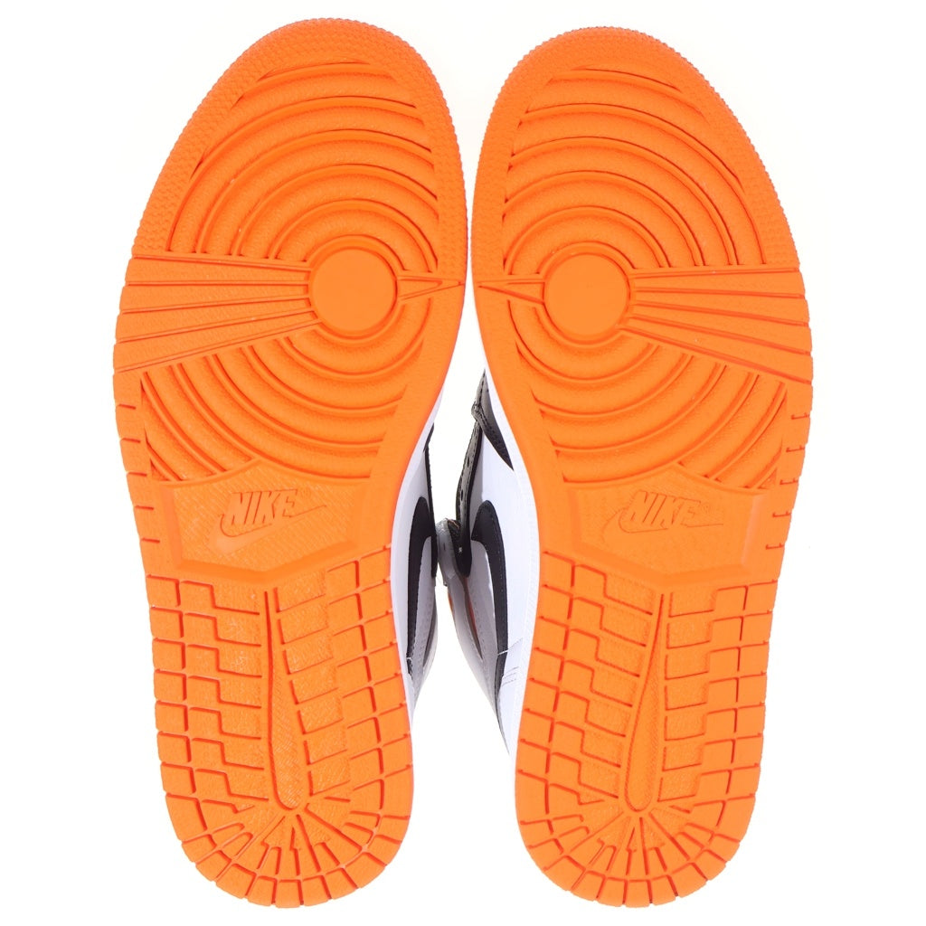NIKE(ナイキ) AIR JORDAN 1 HIGH OG Electro Orange 555088-180 エアジョーダン1 ハイ エレクトロオレンジ ハイカットスニーカーシューズ オレンジ/ホワイト US9/27cm