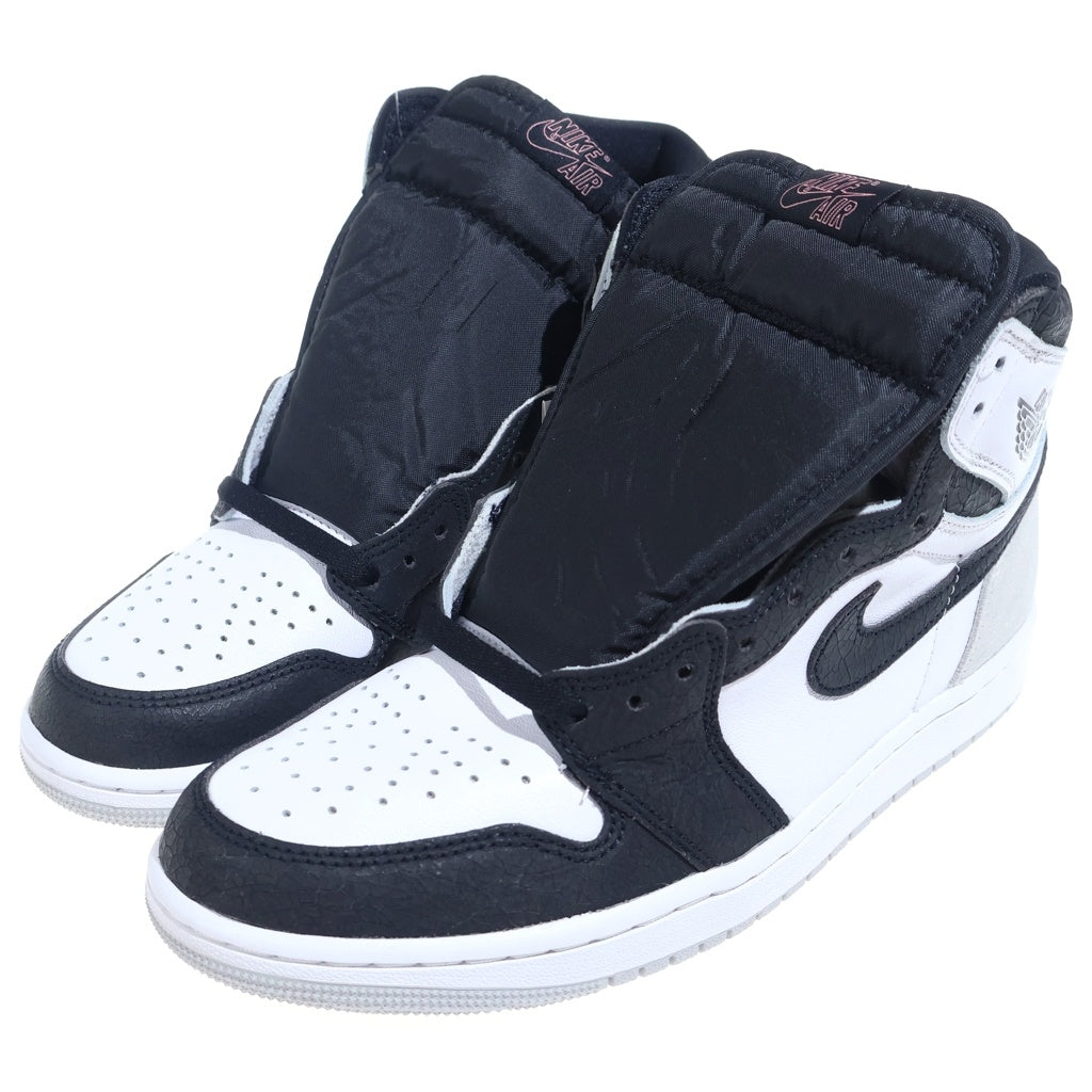NIKE(ナイキ) AIR JORDAN 1 HIGH OG Bleached Coral 555088-108 エアジョーダン1 ハイ ブリーチドコーラル ハイカットスニーカーシューズ グレー US9/27cm