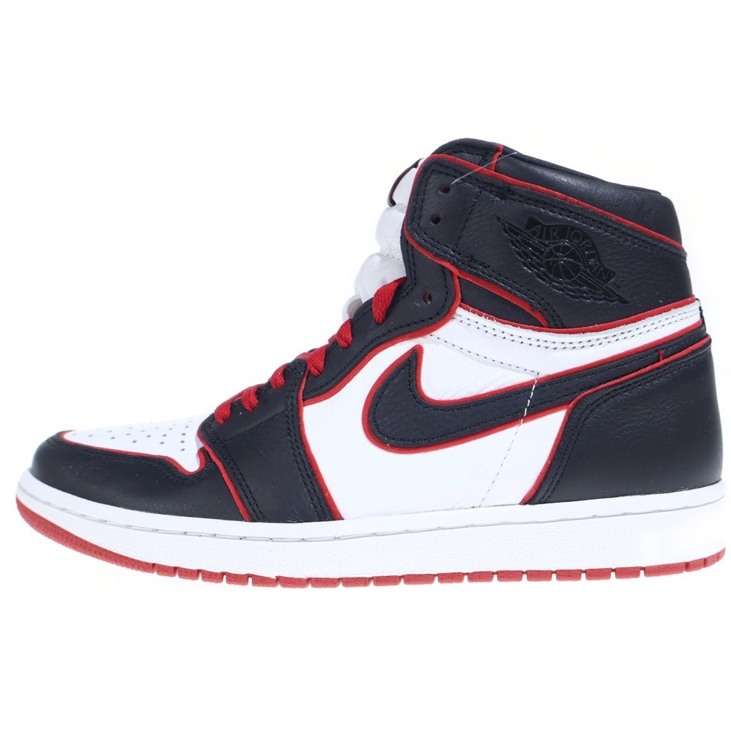NIKE(ナイキ) AIR JORDAN 1 HIGH OG Blood Line 555088-062 エアジョーダン1 ハイ ブラッドライン ハイカットスニーカーシューズ ブラック/レッド US9/27cm