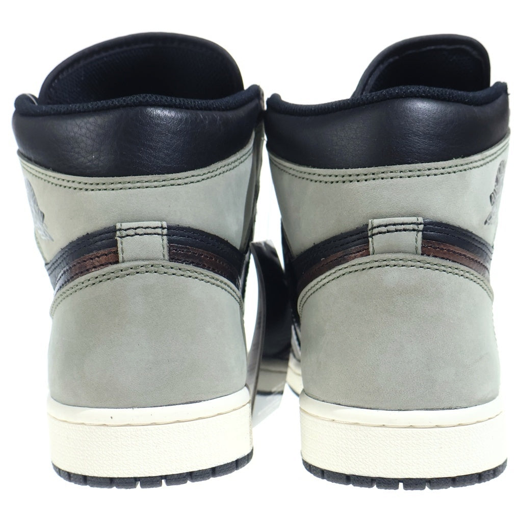 NIKE(ナイキ) AIR JORDAN 1 HIGH OG Rust Shadow 555088-033 エアジョーダン1 ハイ ラストシャドウ ハイカットスニーカーシューズ ブラック/ブラウン US9/27cm