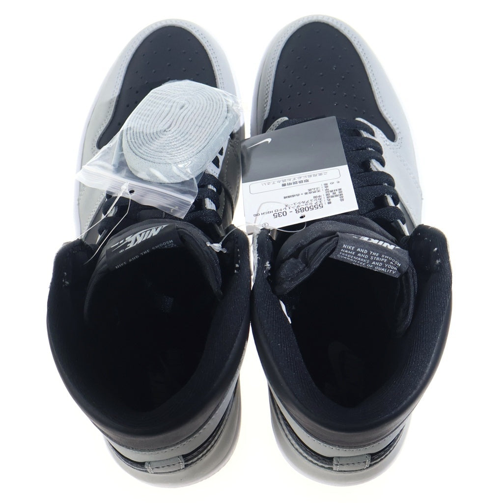 NIKE(ナイキ) AIR JORDAN 1 HIGH OG Shadow 2.0 555088-035 エアジョーダン1 ハイ シャドウ ハイカットスニーカーシューズ ブラック/グレー US9/27cm