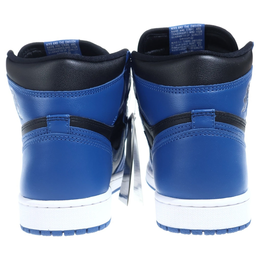 NIKE(ナイキ) AIR JORDAN 1 HIGH OG Dark Marina Blue 555088-404 エアジョーダン1 ハイ ダークマリーナブルー ハイカットスニーカーシューズ ブラック/ブルー US9/27cm