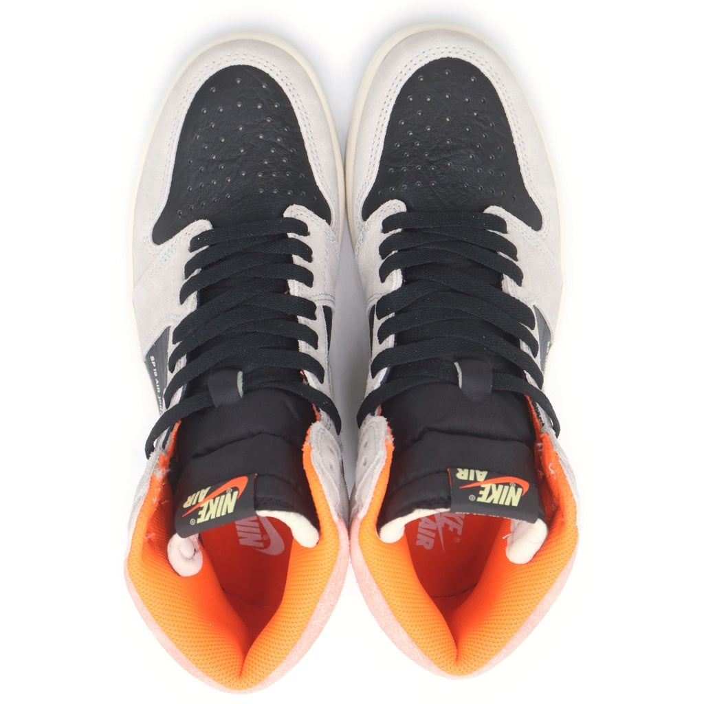 NIKE(ナイキ) AIR JORDAN 1 HIGH OG Hyper Crimson 555088-018 エアジョーダン1 ハイ ハイパークリムゾン ハイカットスニーカーシューズ グレー US9/27cm